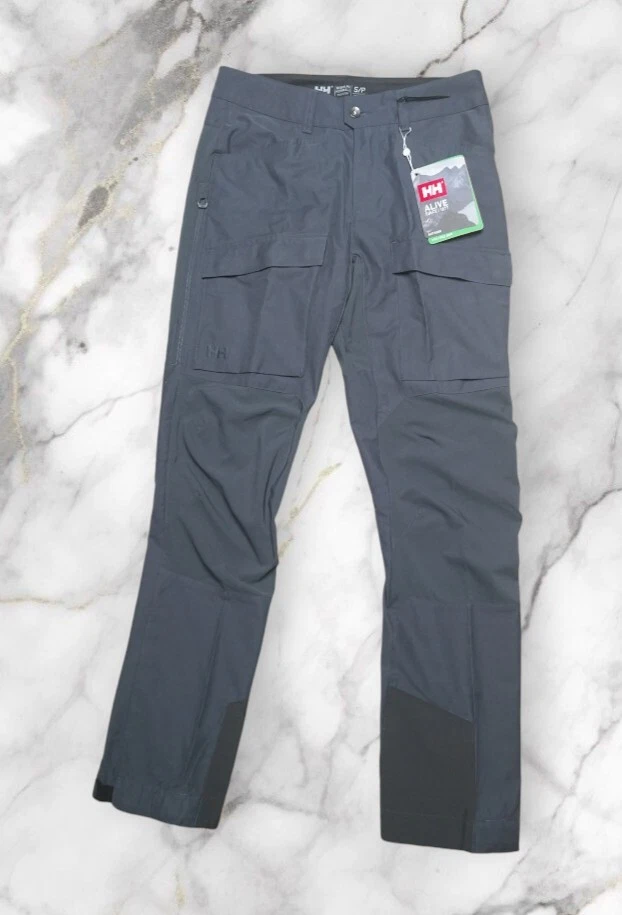 NWT Helly Hansen Veir Tur Softshell Hiking Climbing Pants Water Repellant Small