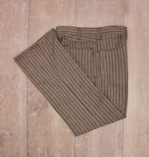 Men's VTG 1960s Levi's Sta-Prest Grey Pinstripe Pants Sz 33x30 60s Trousers