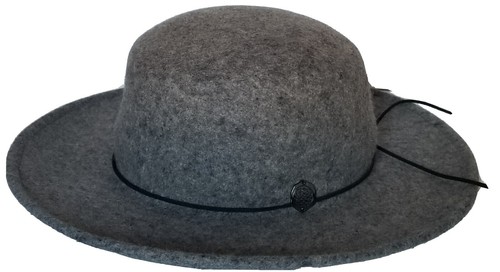 Vince Camuto Wool Floppy Sun Hat Forest Green Tassel Chain  display picture 2