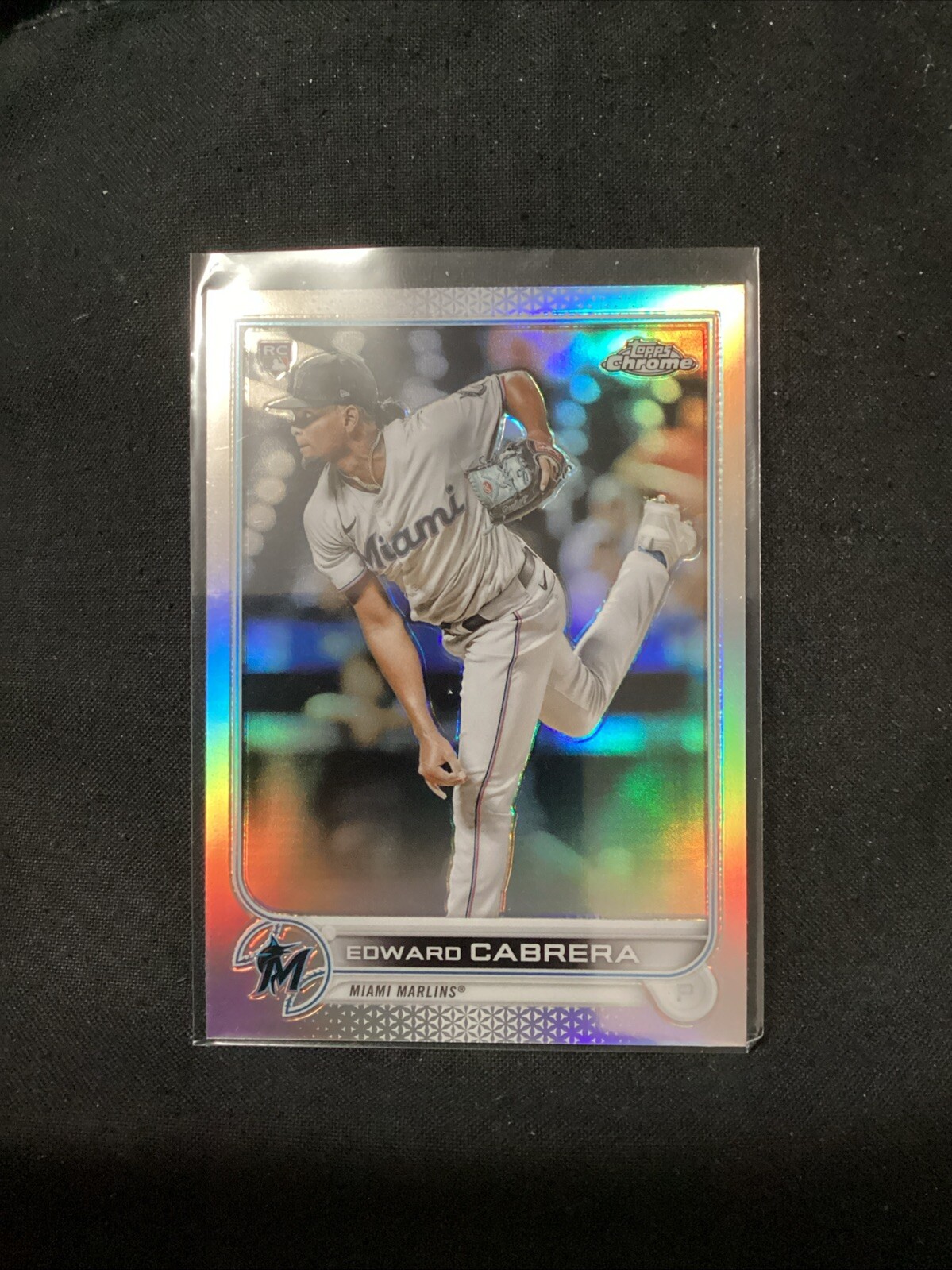 2022 Topps Chrome Refractor Edward Cabrera #64 Rookie                        V58