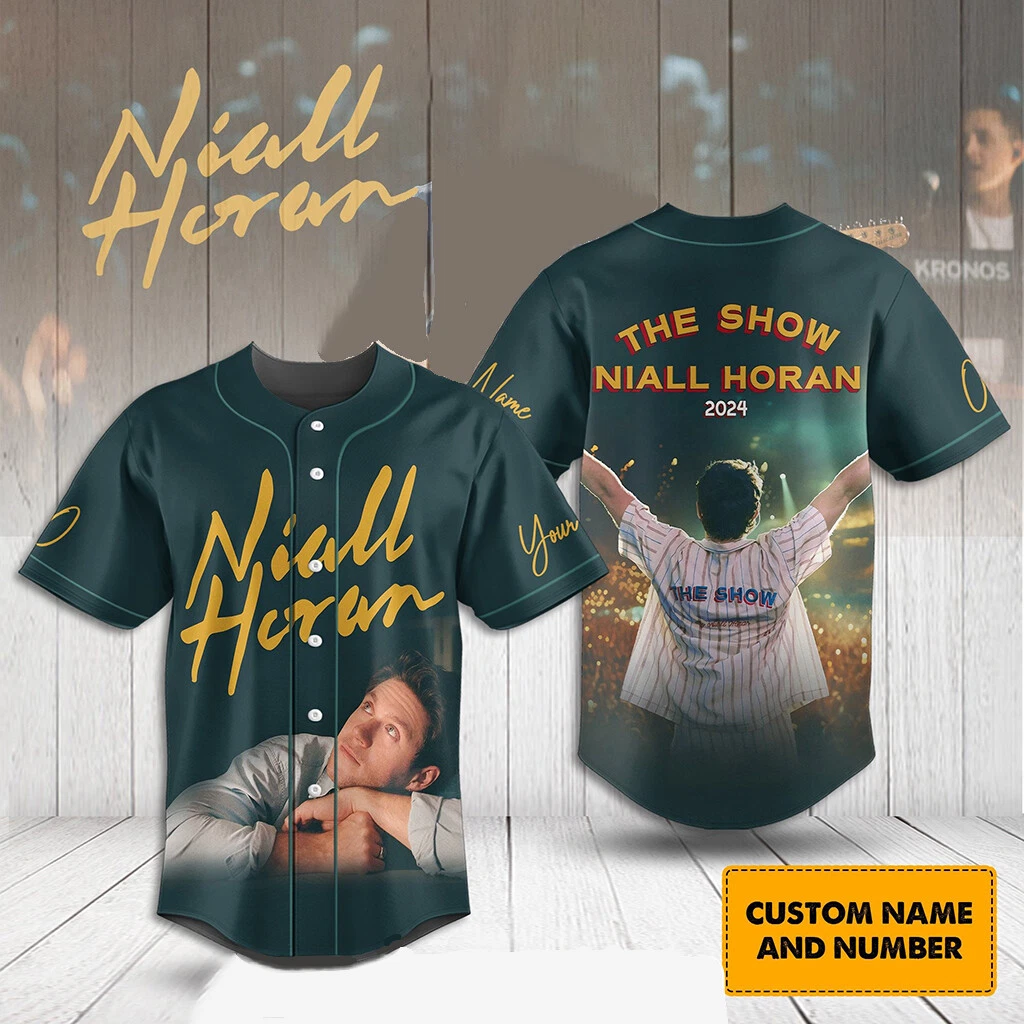 The Show Niall Horan Customized Baseball Jersey