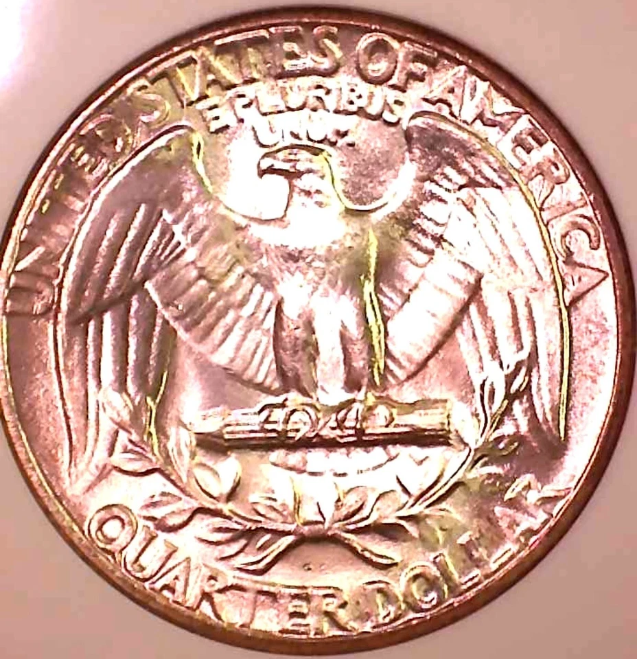 1945 DDO FS-101 Wash.Quarter. Old Anacs Holder Ms-64 Should Easily Upgrade!!! - Image 2 of 4