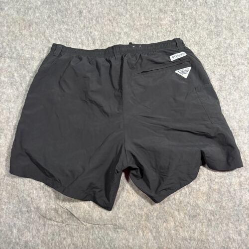 Pantalones Cortos Atléticos Columbia Para Hombre Talla Grande Negros Cintura Elástica Ligeros Senderismo - Imagen 2 de 7