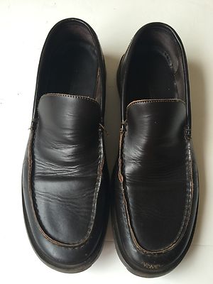 MEN\'S BANANA REPUBLIC BROWN LEATHER SHOES LOAFERS SIZE 10 s-l400.jpg main image 3