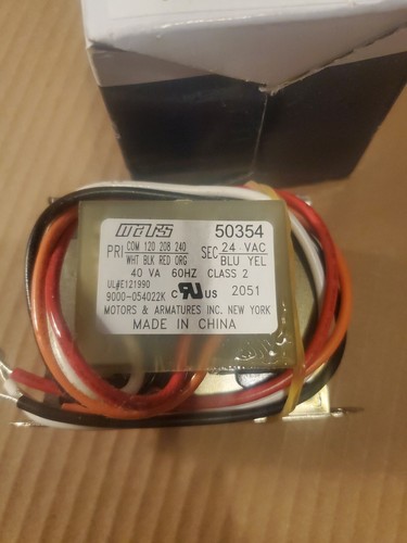 Control Transformer 40VA 24V coil 50354 Mars Jard 4031 Foot Mount 120 208 240 - Picture 2 of 3