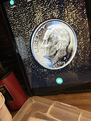 2015 P Die-Clash Cud On Reverse Roosevelt  RARE Error