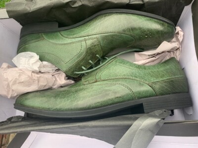 Rockport Herren Sneaker Neu Gr:46 Style Connected Wing TIP V82563 Grün 11,5W
