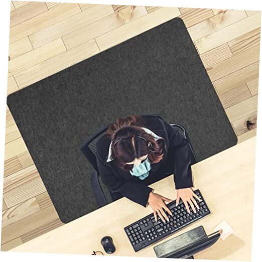 Desk Chair Mat for Hardwood Floor & Tile Office Chair 55