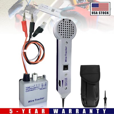 Network Cable Tracing Tester Kit Tone Generator Line Finder Tracer Circuit Test