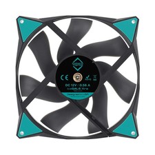 Iceberg Thermal ICEGALE14-C0B IceGale - Case fan - 140 mm - 1600 rpm - Black