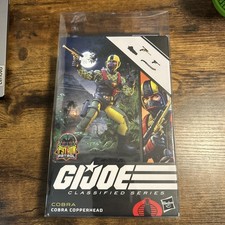 GI Joe Classified Figure Python Patrol 96 Cobra Copperhead W Protector