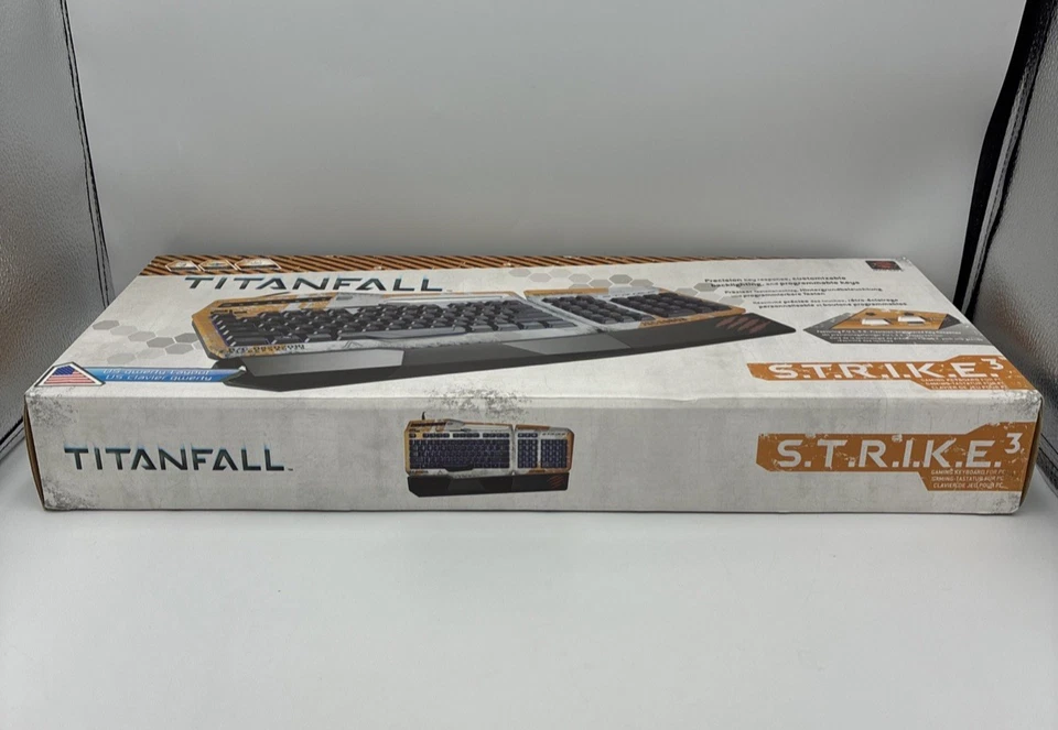 Mad Catz Strike 3 Titanfall Gaming Keyboard – New SEALED - Rare - Image 4 of 4