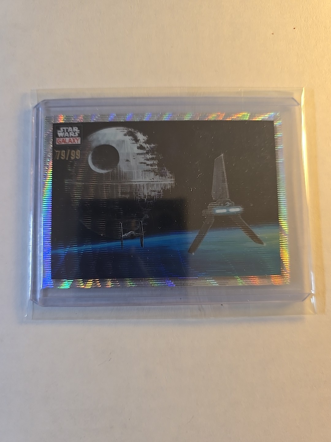 Vader's Shuttle - 2023 Topps Chrome Star Wars Galaxy #96 Wave Refractor /99