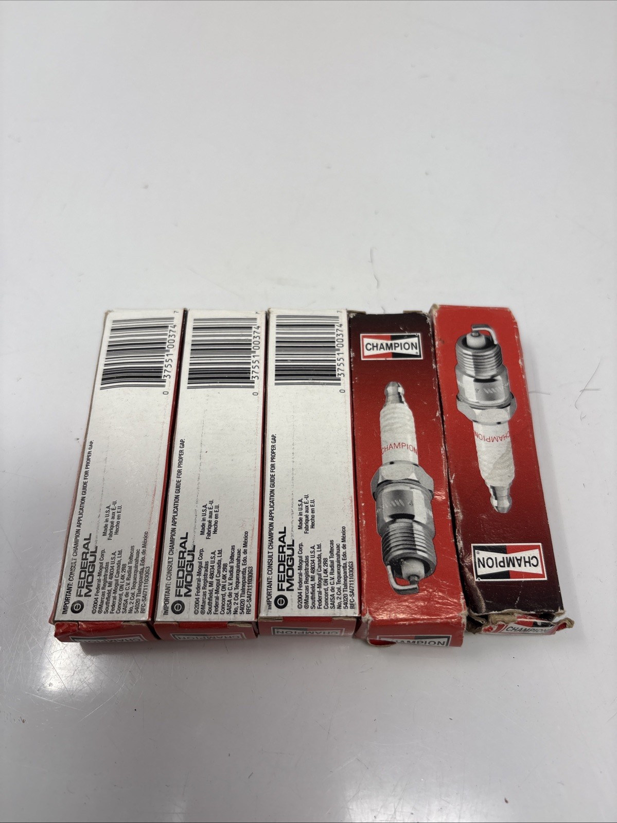 5 Champion number 31 Spark Plug RN14MC5 31 Copper Plus Spark Plugs New NOS