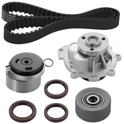 Timing Belt Kit w/Water Pump Tensioning Wheel For Chevy Sonic 2012-2018 1.8L
