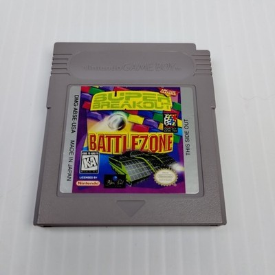 Battlezone / Super Breakout (Nintendo Game Boy) Tested - Cart Only - Free Ship