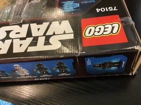 lego star wars: kylo ren's command shuttle 75104 New In Damaged Open Box