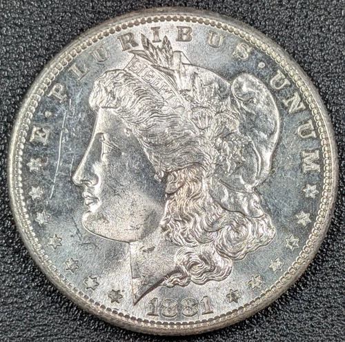 1881-S Morgan Silver Dollar $1 - GEM UNC! - Friday Night Auction!