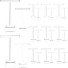 Acrylic Earrings Display Holder T-Bar Earrings Stand Holder Tree Stand Counterto