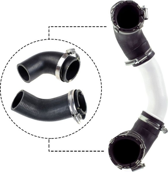 Ladeluftschlauch Gates 09 1385 FÜR BMW Mini Turboschlauch Intercooler Schlauch-image
