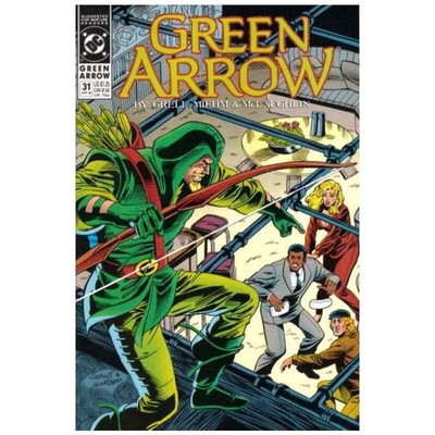 Green Arrow #31 - 1988 series DC comics NM minus Full description below [u@