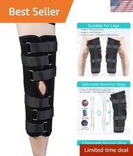 Unisex Knee and leg immobilization Stabilizer for Post Surgery Recovery,Knee ...