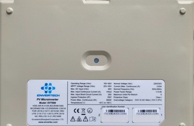 PV Microwechselrichter Envertech Model: EVT800 für Balkonkraftwerke