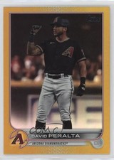 2022 Topps Series 2 Gold Foil David Peralta #410 0rv8