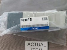 SMC VQC4101R-51 SOLENOID VALVE 5 PORTS 2 POS NEW
