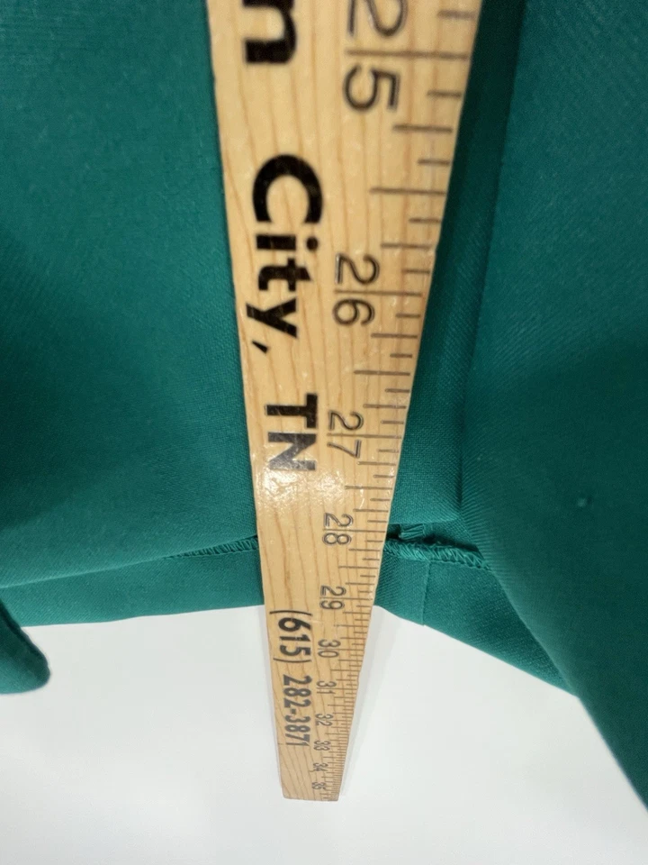 Traje Falda Roaman's Mujer 14W Dos Piezas Verde Manga Corta Foto 4 de 4