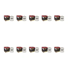 10 Pack RP Chrome Oil Filter for Harley 883 Sportster Hugger 1999-2000
