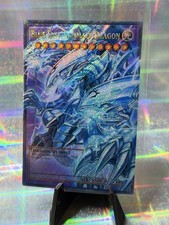 Yu-Gi-Oh! TCG Blue Eyes Ultimate Dragon Custom Platinum Secret Rare