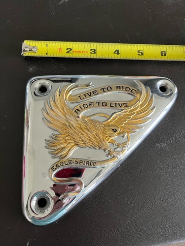 Harley Davidson ‘Live To Ride Eagle Spirit‘ Electrical Bracket Side Cover - Picture 2 of 3