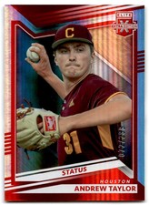 2022 Andrew Taylor Panini Elite Extra Edition Rookie Red 072/299