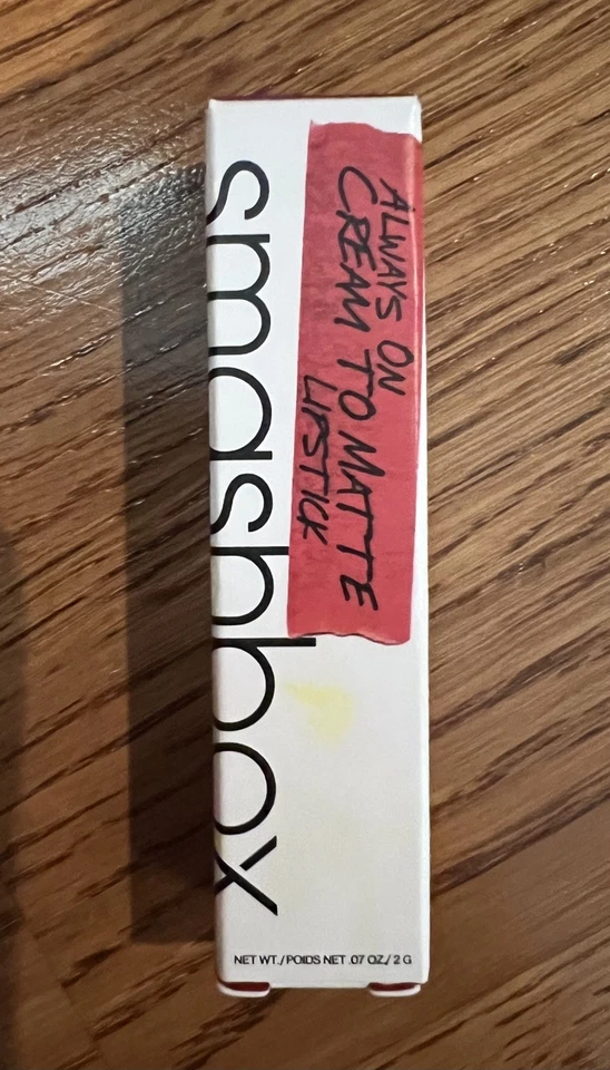 Smashbox Always On Cream To Matte Lipstick - Let's Goji - .07oz/2g - NWB - Image 3 of 4