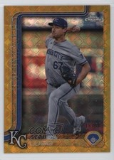 2025 Topps Chrome Logofractor Edition Gold Refractor 16/50 Seth Lugo #94 9fc