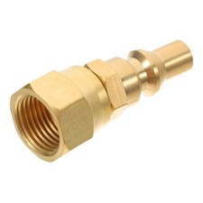 Propane Quick Connect Gas Pipe Fittings Brass for Flare Connector
