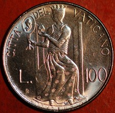 Vatican City 100 Lire John Paul II Prudence 1979-1980 KM# 146