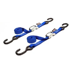 Powertye Tie-Down Cam S-Hook 1"x5.5' - Blue Pair 22263