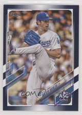 2021 Topps Update 2021 MLB All-Stars Blue Walker Buehler #ASG-44 3c2