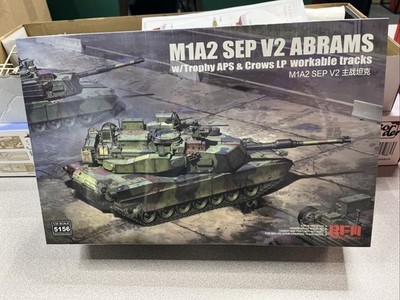 1/35 Rye Field #5156 M1A2 SEP V2 Abrams W/Trophy APS Crows LP