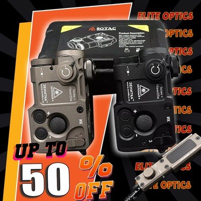 New PERST-4 GEN3.0 SOTAC Pointer  IR/Green Laser Sight w/ KV-D2 Hunting Switch