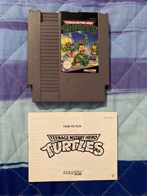 Turtles Teenage Mutant Hero Entertainment System Mattel Palcom Nintendo NES