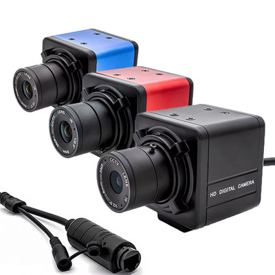 POE Industrial IP Camera 3/4/5/8MP CMOS 4K Mini IP Cam Sensor CS Mount Security 