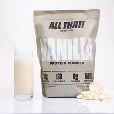 Vanilla Protein Powder, 30G of Whey Protein, Low Calorie & Fast-Absorbing, 0 Sug