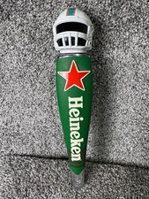 Heineken Beer Tap Handle Green Logo Man Cave Beer Star Miami Dolphins Topper