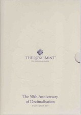 2021: Decimal Day Anniversary coins; Royal Mint set; sealed pack; free UK pp