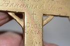 Jewelry Pendants. Vintage Cross Crucifix Pendant with Jesus Figure Marked 1928 — photo 5