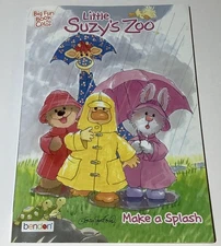 Little Suzy's Zoo Make a Splash Fun Coloring Book UNUSED 2014