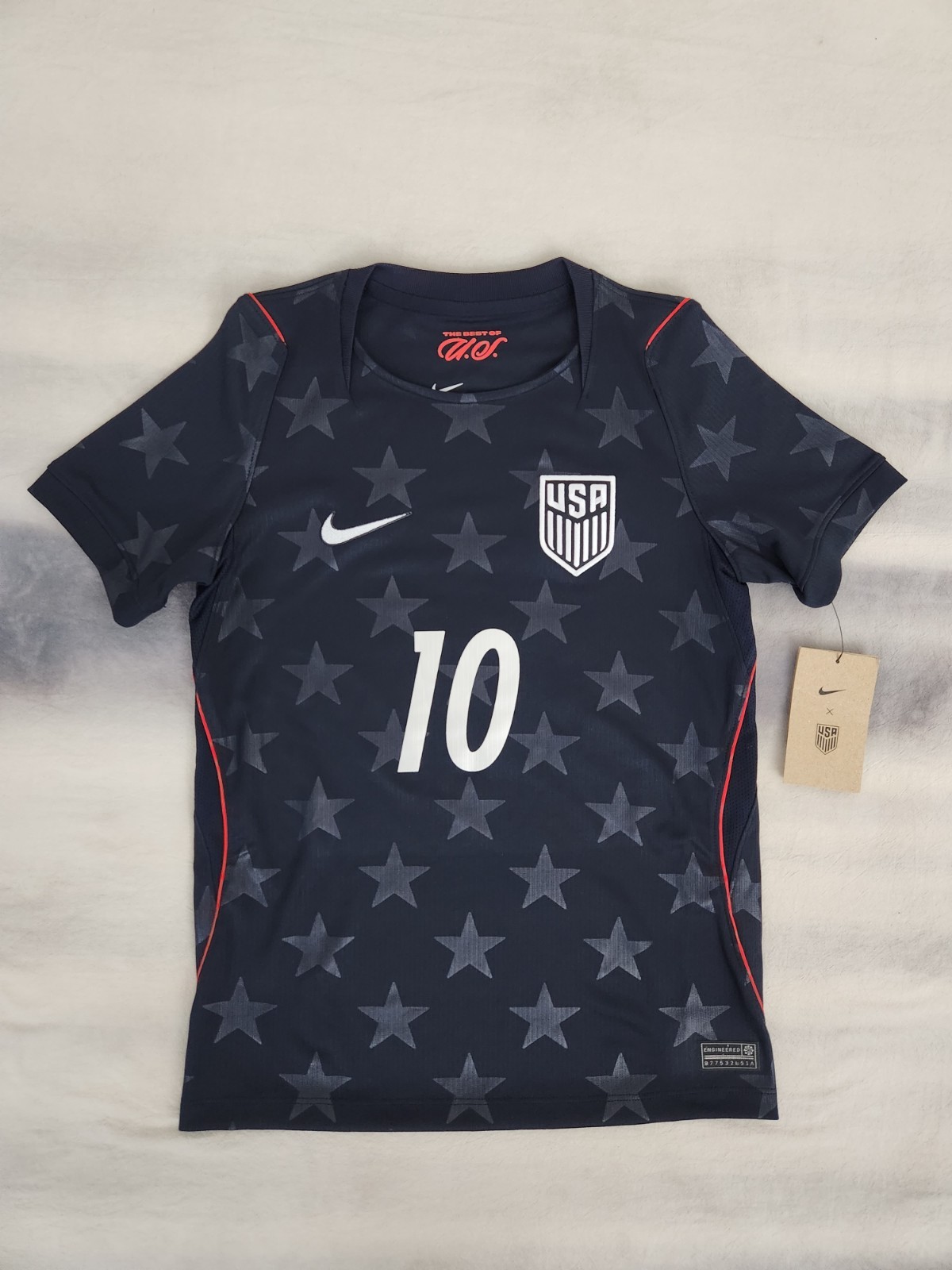 Nike USMNT Christian Pulisic 2026 Away Big Kids Soccer Jersey Size Large New